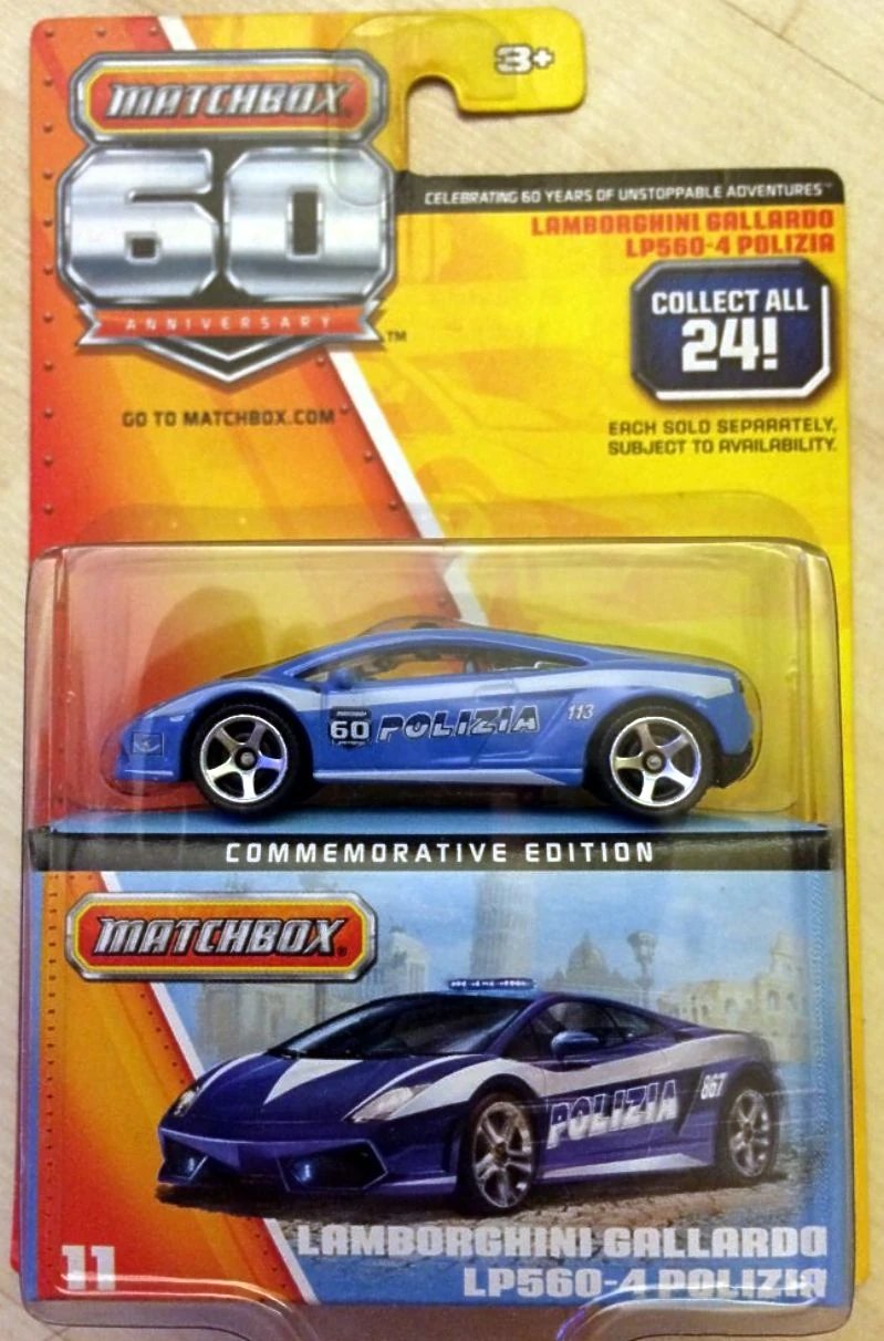 Hot Wheels Lamborghini Gallardo LP560-4 Polizia