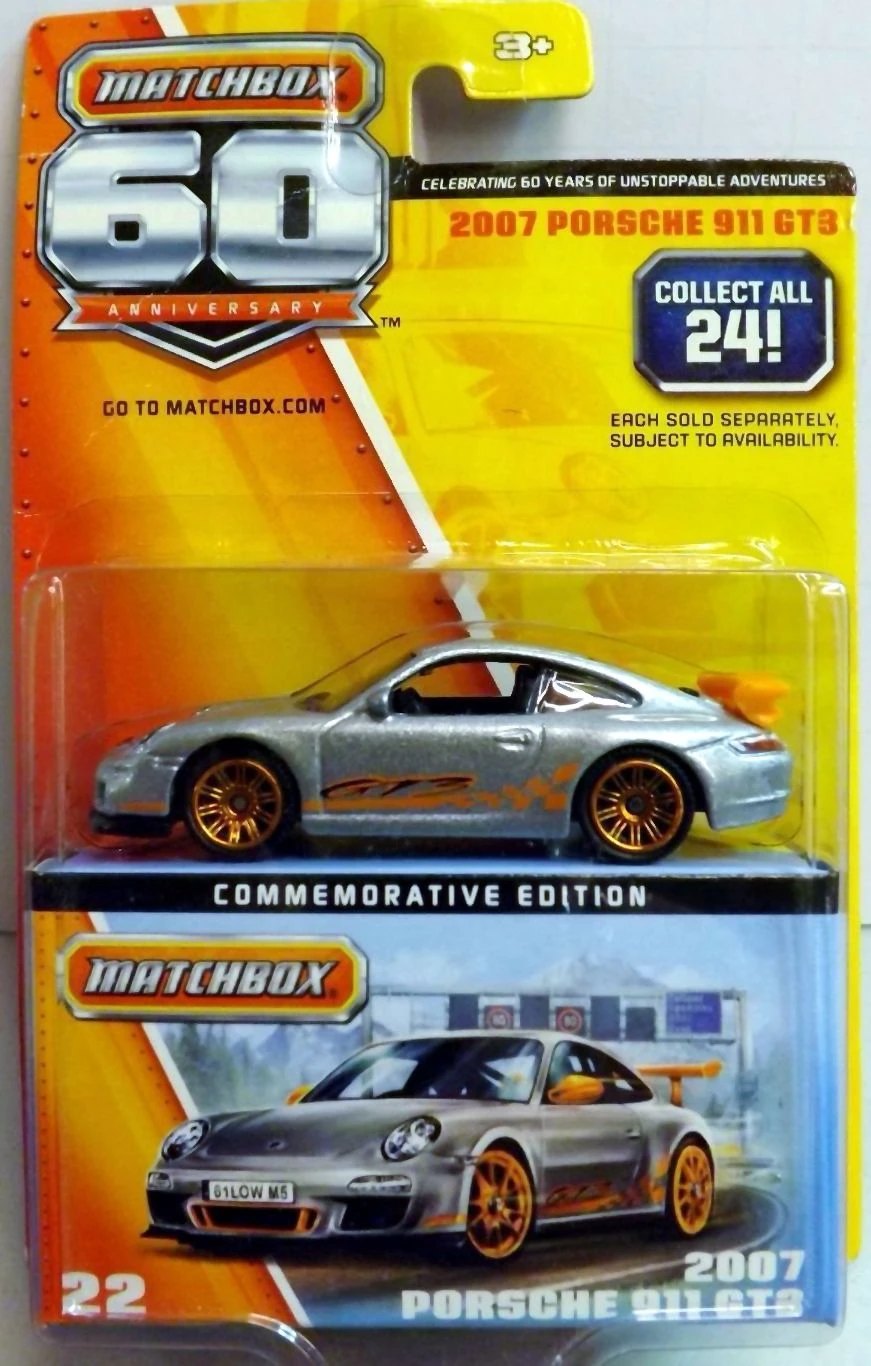 Hot Wheels 2007 Porsche 911 GT3