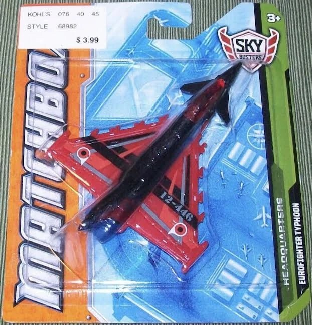 Hot Wheels Eurofighter Typhoon