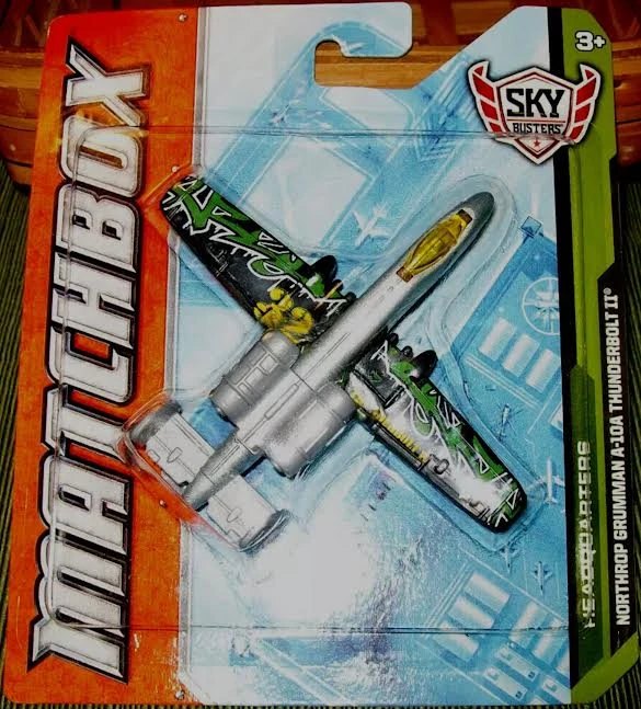 Hot Wheels Northrop Grumman A-10A Thunderbolt II