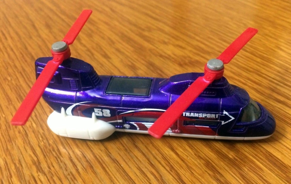 2012 Transport Helicopter Purple: No package: Image 2
