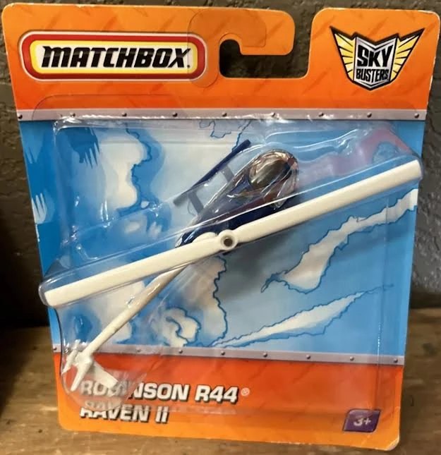Hot Wheels Robinson R44 Raven II