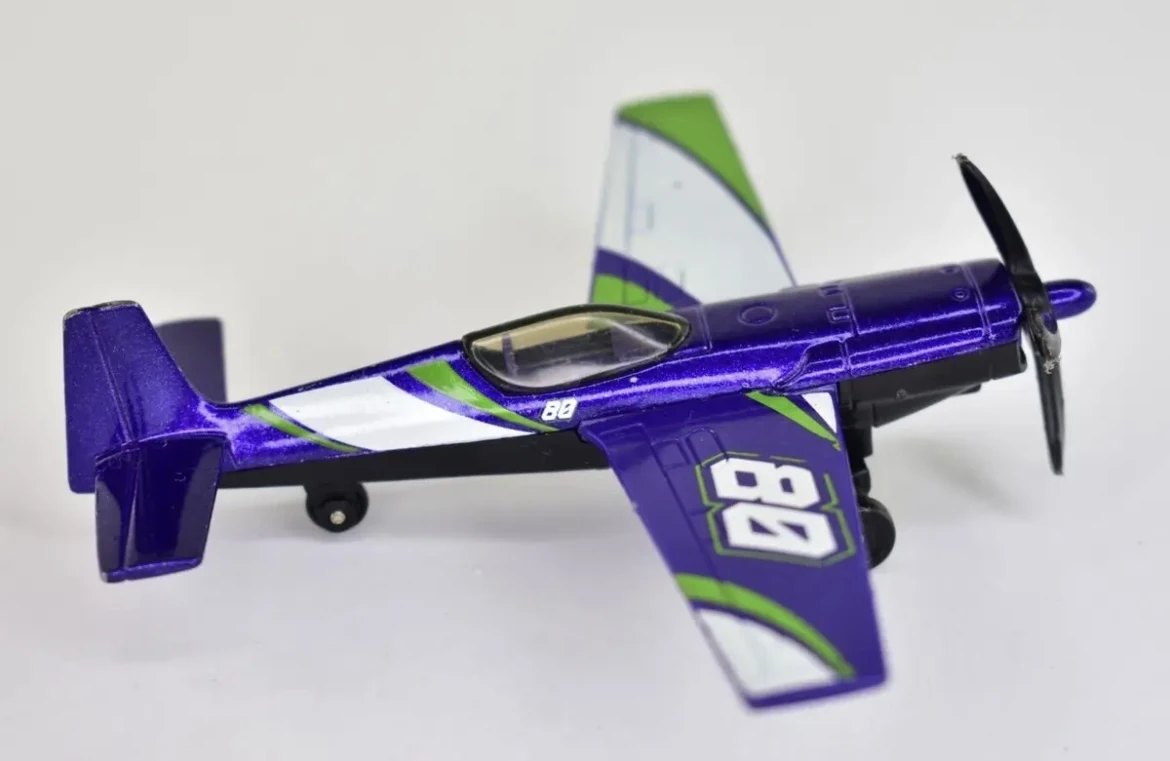 2010 New Stunt Plane Purple: No package: Image 2