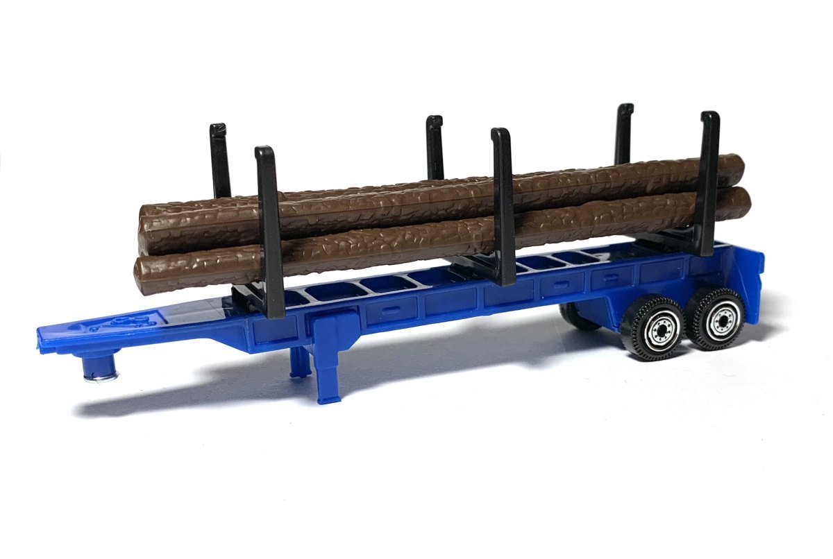 Hot Wheels Logger Bed Trailer&Pipe Trailer