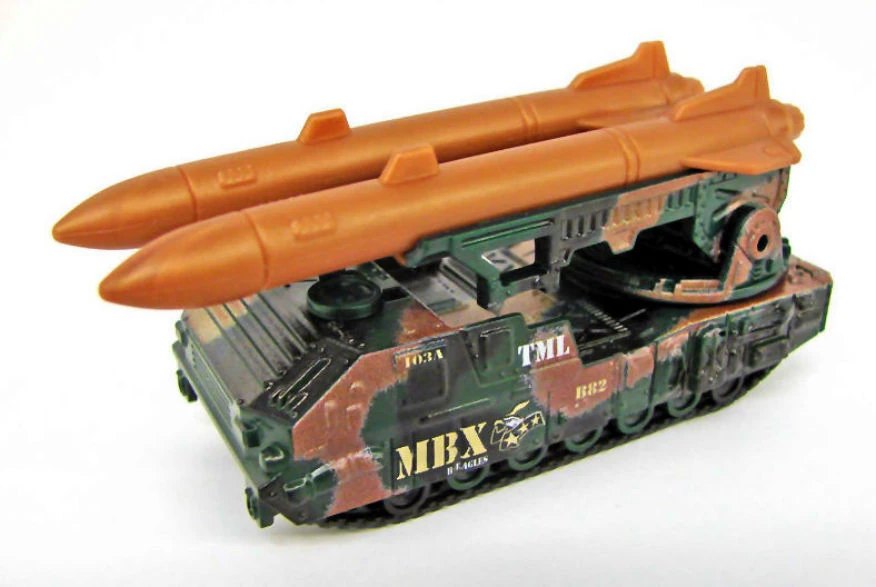 Hot Wheels MBX Missile Launcher