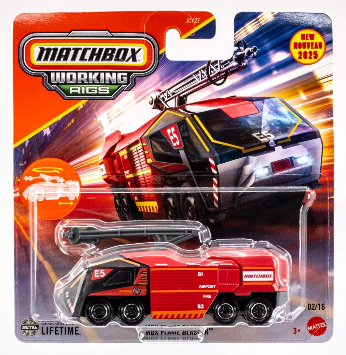 Hot Wheels MBX Flame Blaster