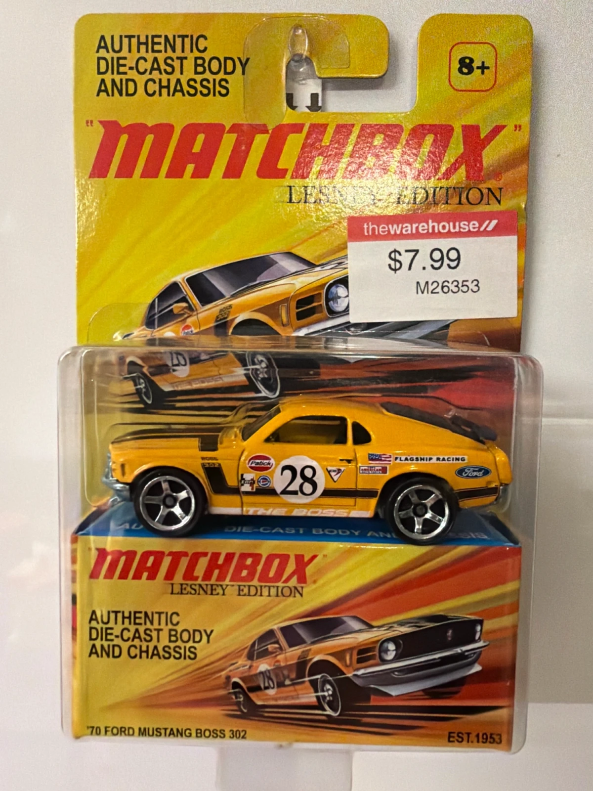 2011 70 Boss Mustang: Long Card: Image 2