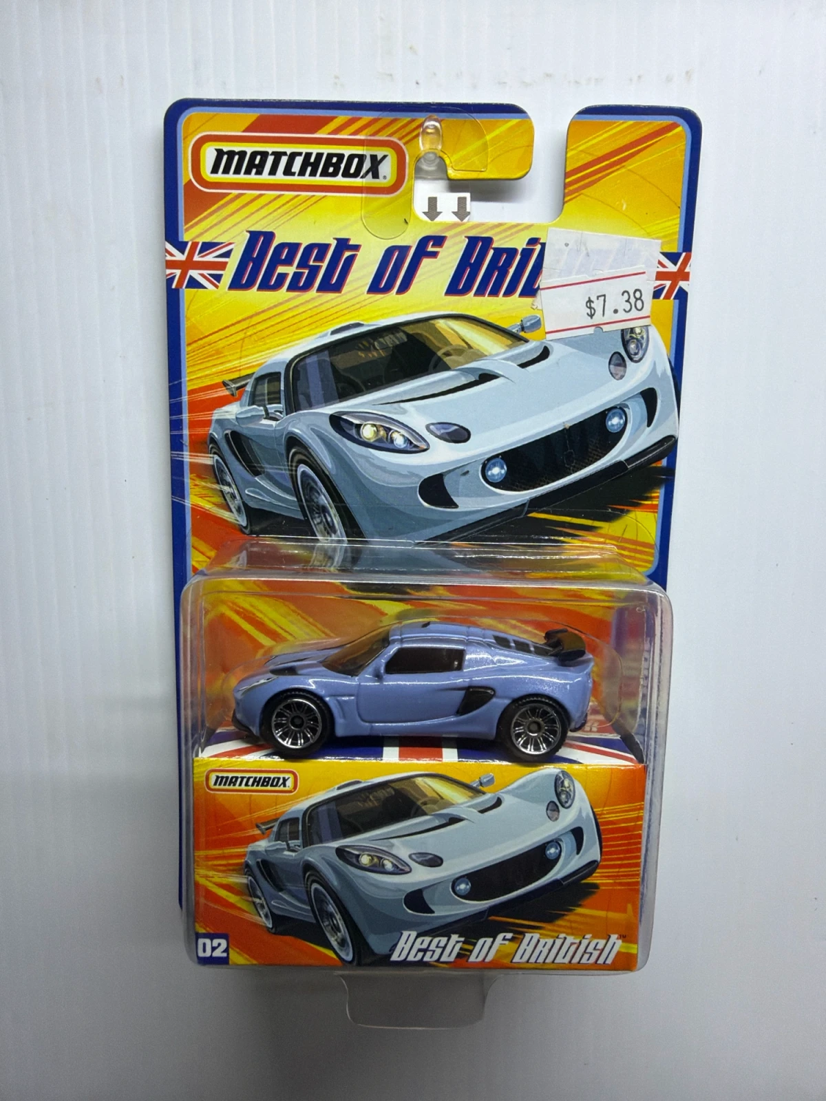 2008 06 Lotus Exige Blue: Long Card: Image 2