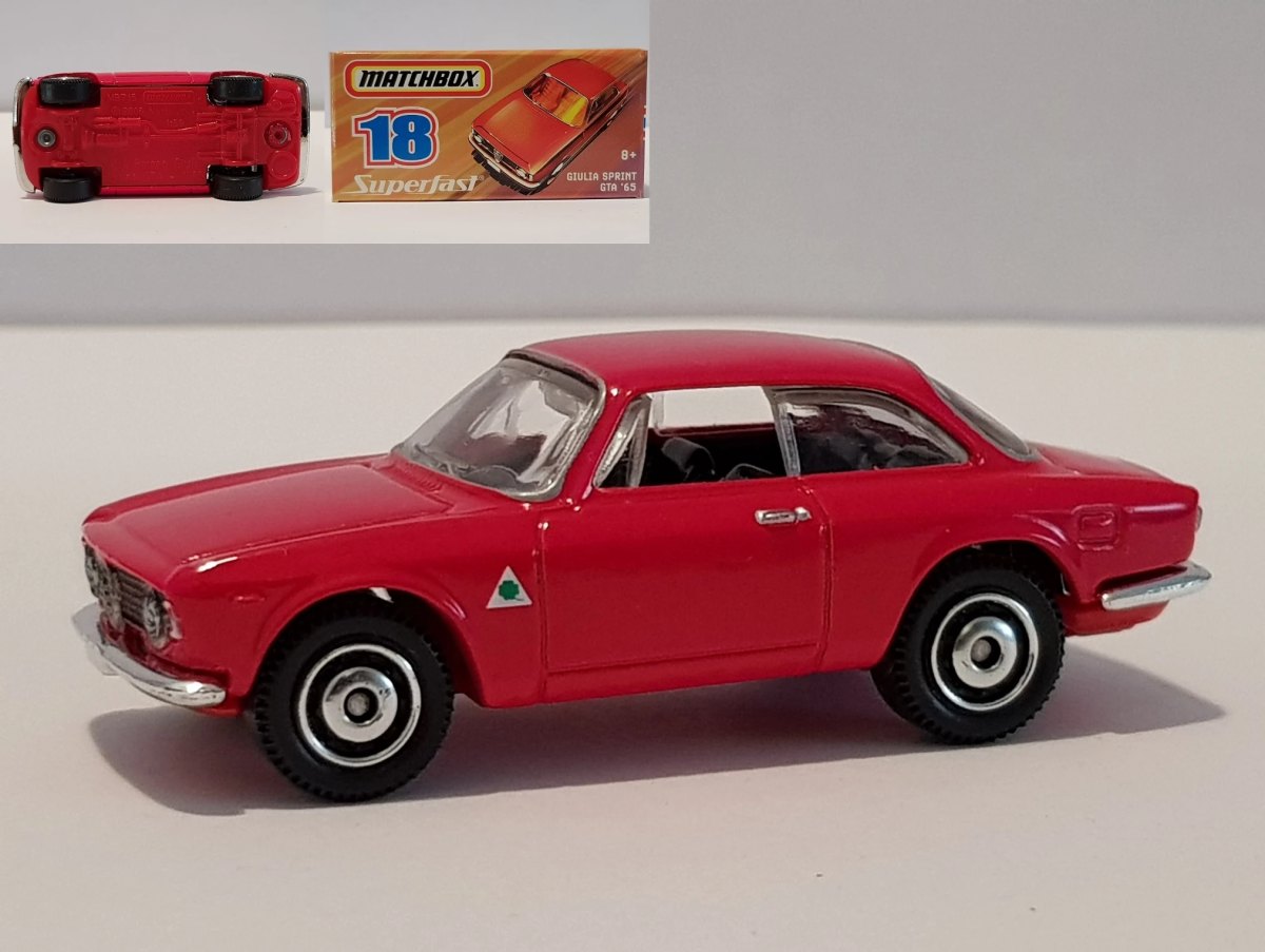Hot Wheels Giulia Sprint GTA 