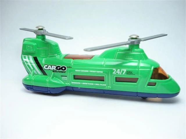 2007 Transport Helicopter Green: No package: Image 2