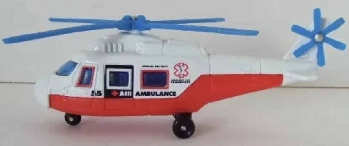 2007 Rescue Helicopter White: No package: Image 2