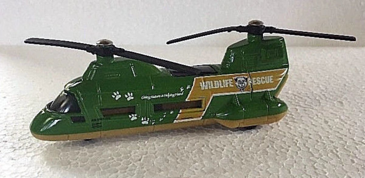 2007 Transport Helicopter Green: No package: Image 2