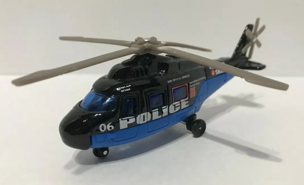 2006 Rescue Helicopter Black: No package: Image 2