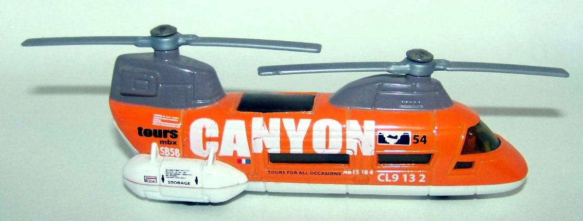 2006 Transport Helicopter Orange: No package: Image 2
