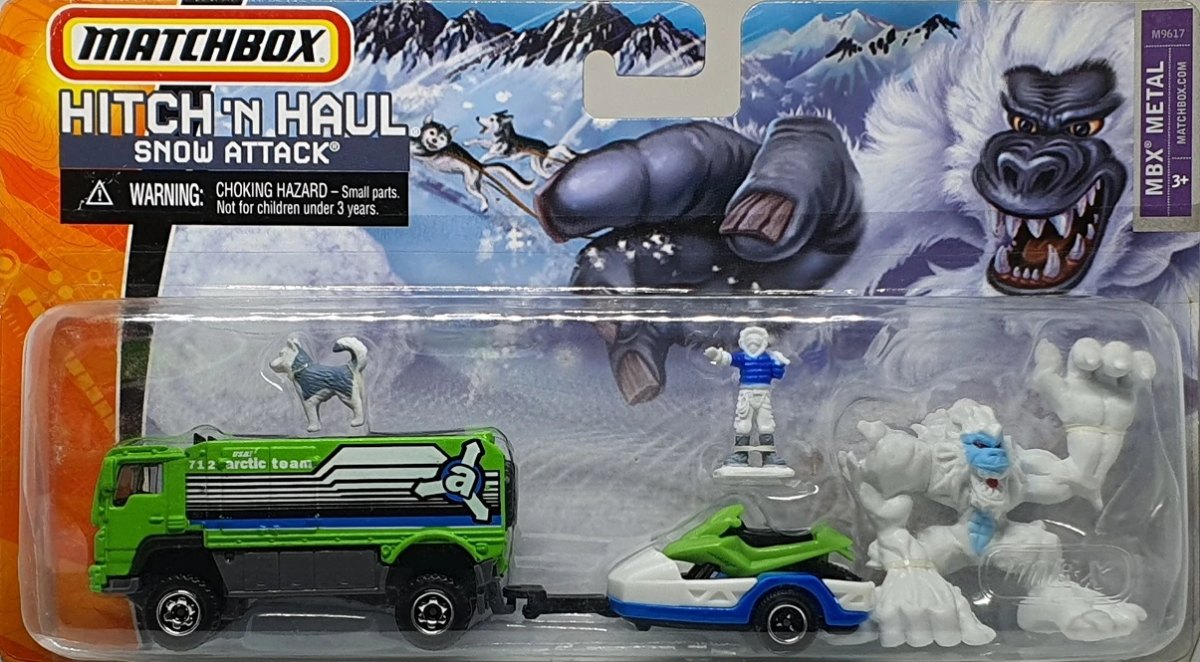 Hot Wheels Snowmobile Trailer