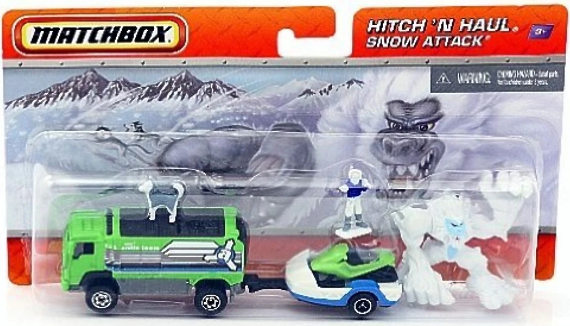 Hot Wheels Snowmobile Trailer