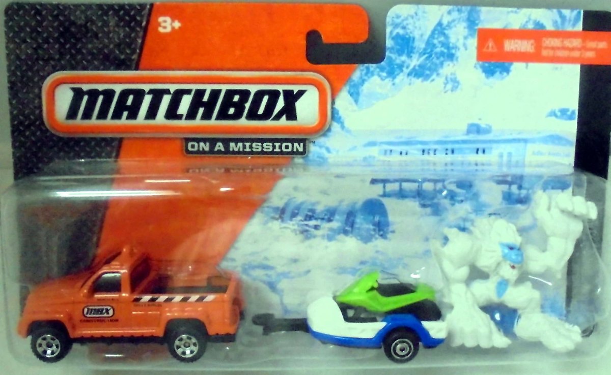 Hot Wheels Snowmobile Trailer