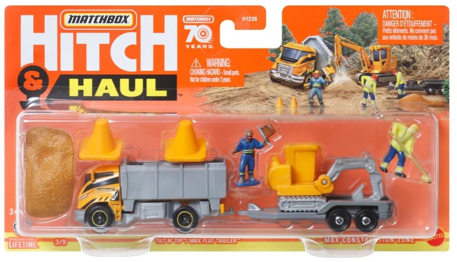 Hot Wheels MBX Flat Trailer