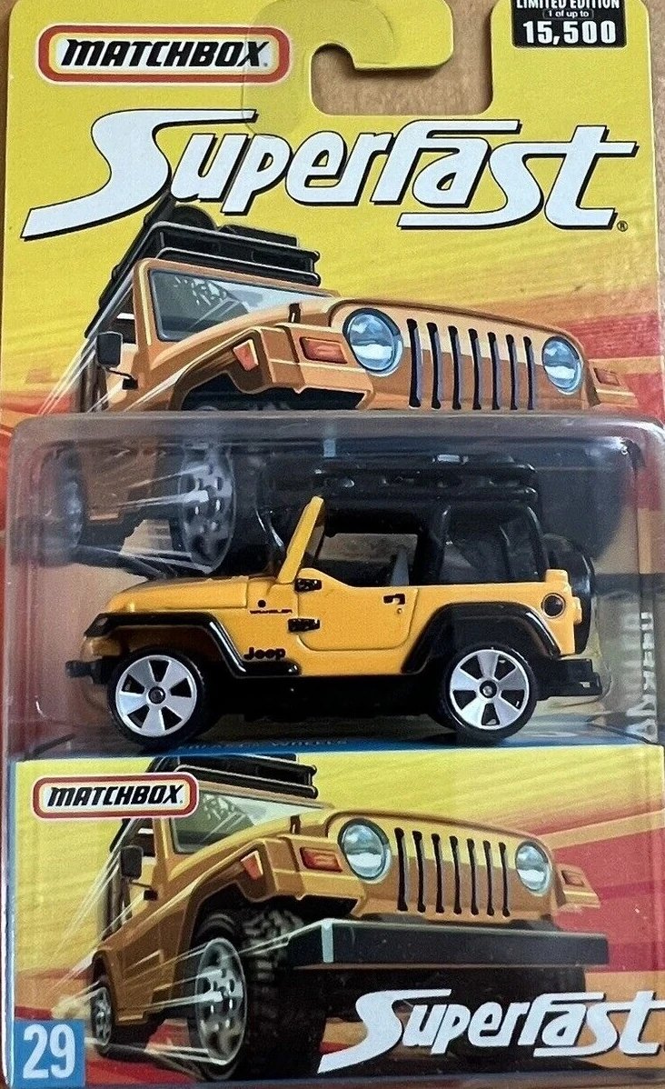 Hot Wheels Jeep Wrangler