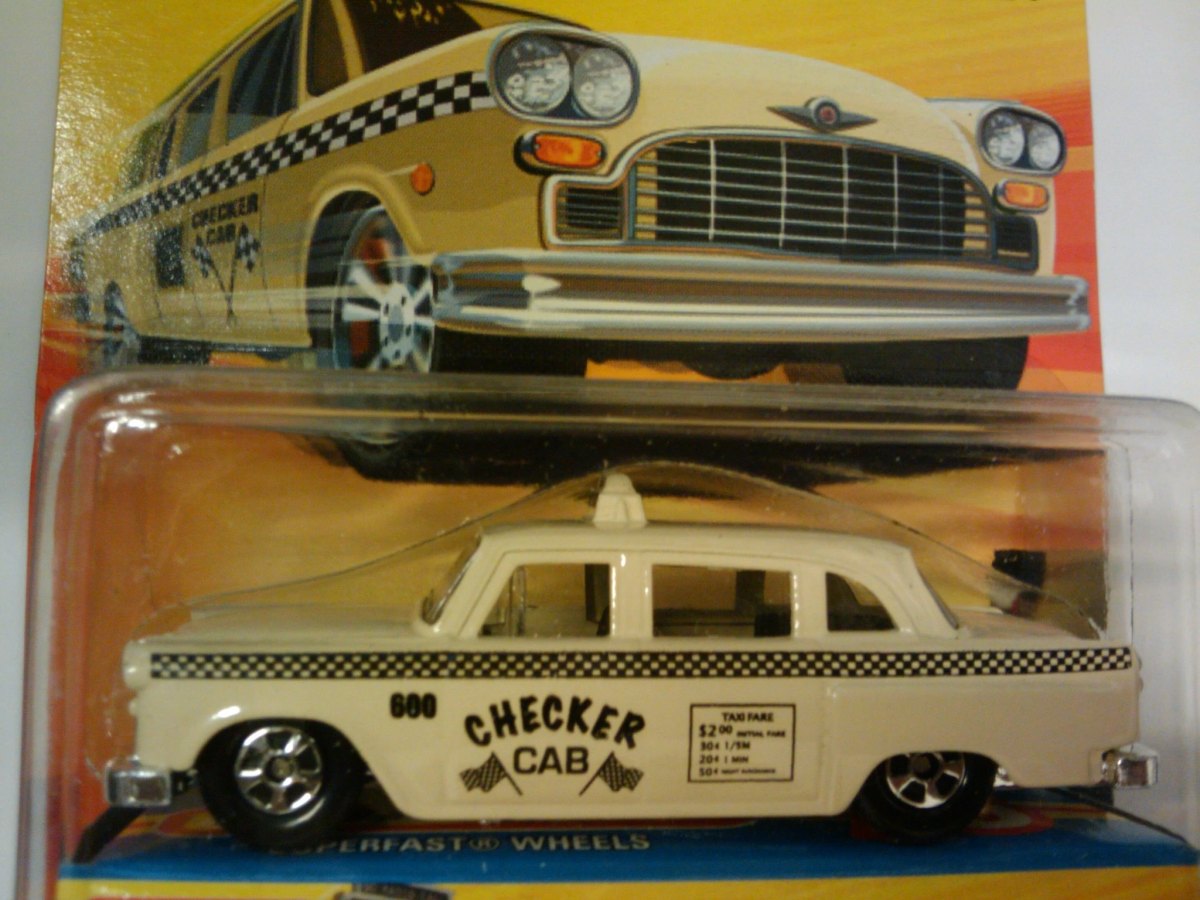 Hot Wheels Checker Cab