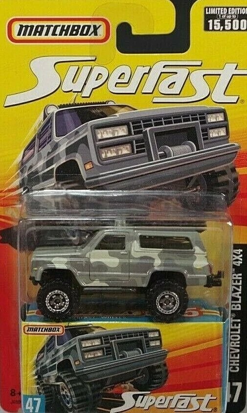 Hot Wheels Chevrolet Blazer 4x4