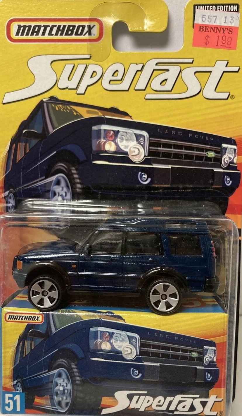 Hot Wheels Land Rover Discovery