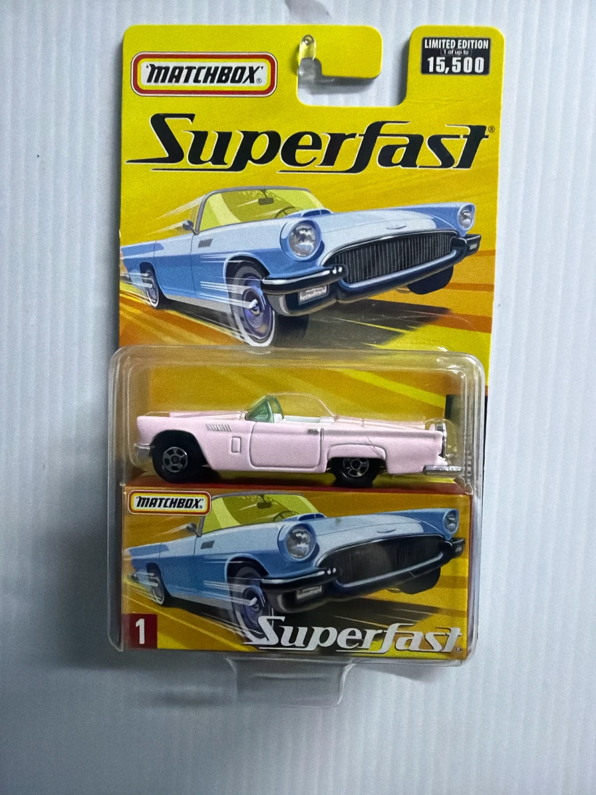 2005 1957 Ford Thunderbird Pink: Long Card: Image 2