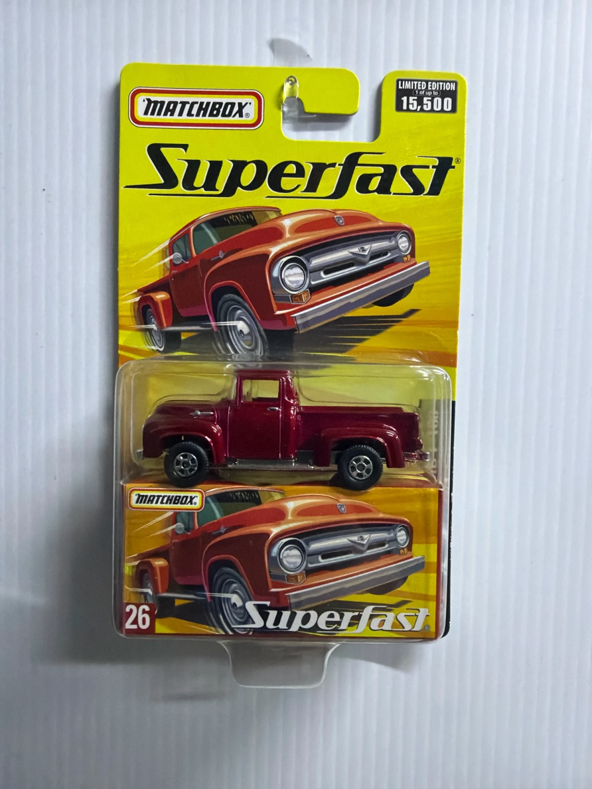 2005 1956 Ford F-100 Red: Long Card: Image 2