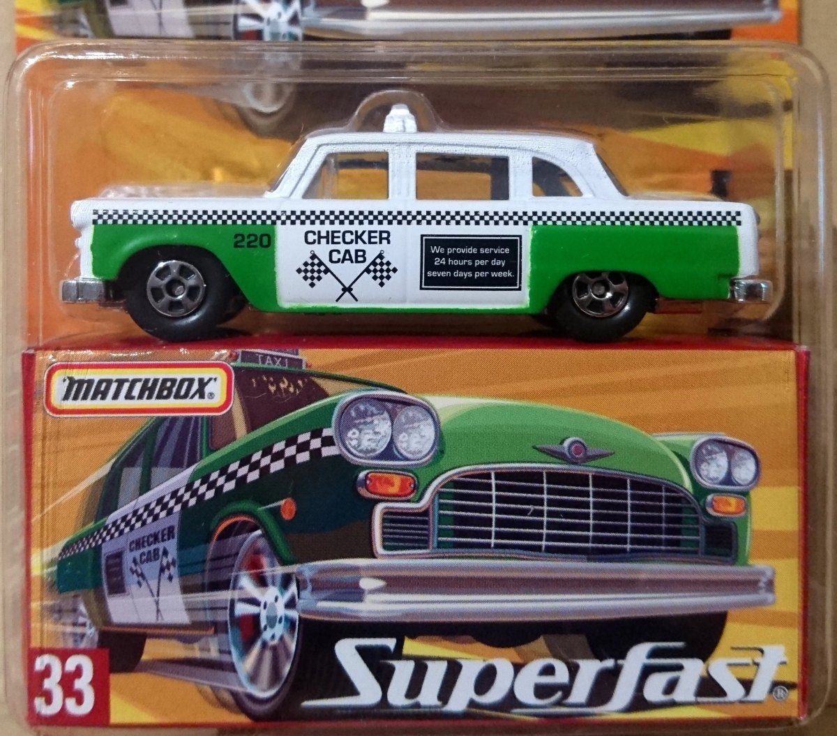 Hot Wheels Checker Cab