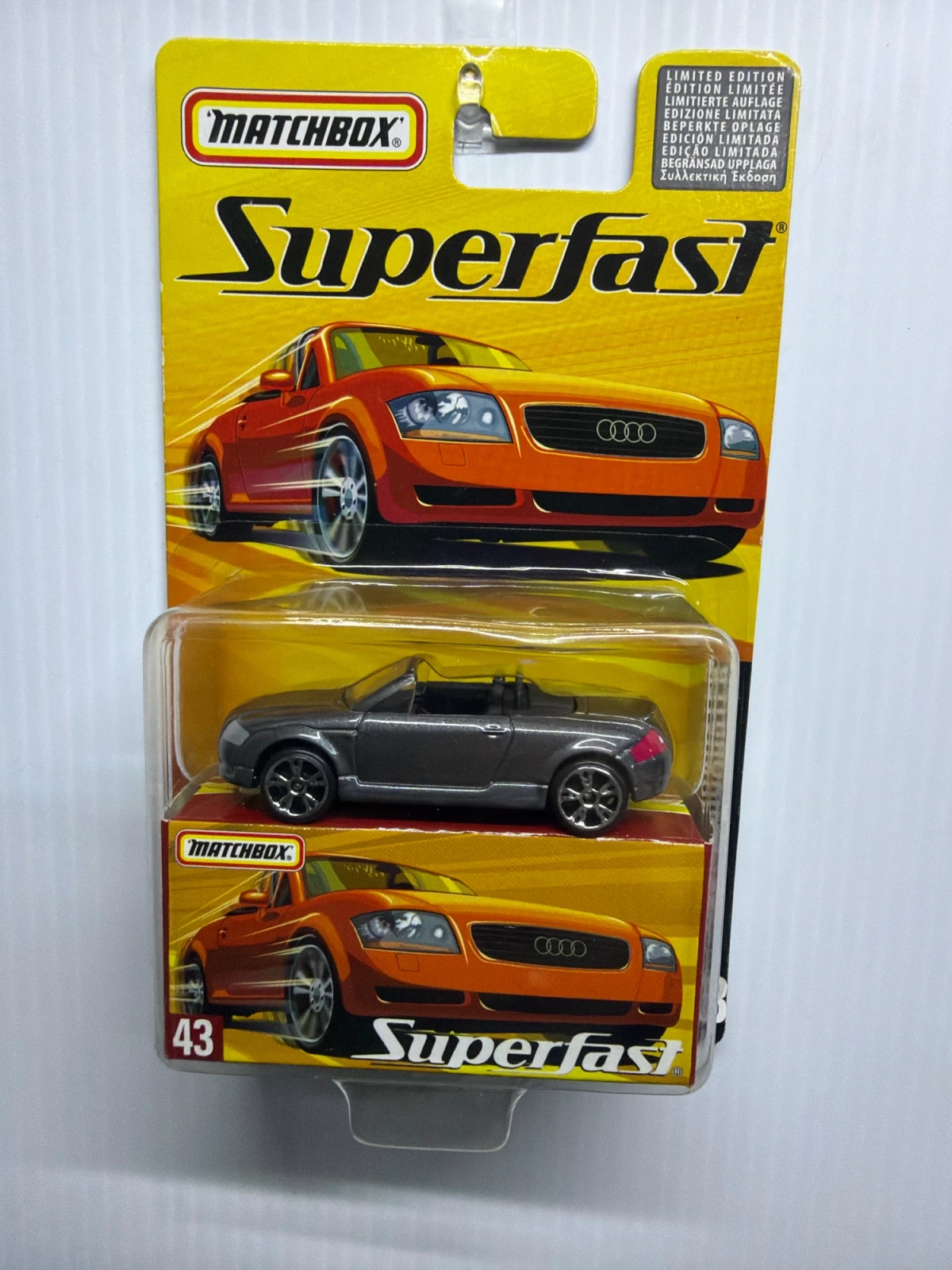 2005 Audi TT Roadster Yellow: Long Card: Image 2