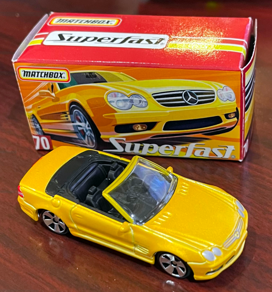 2005 Mercedes-Benz SL55 AMG Yellow: Box: Image 2
