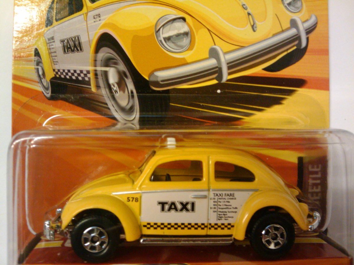 Hot Wheels Volkswagen Beetle Taxi