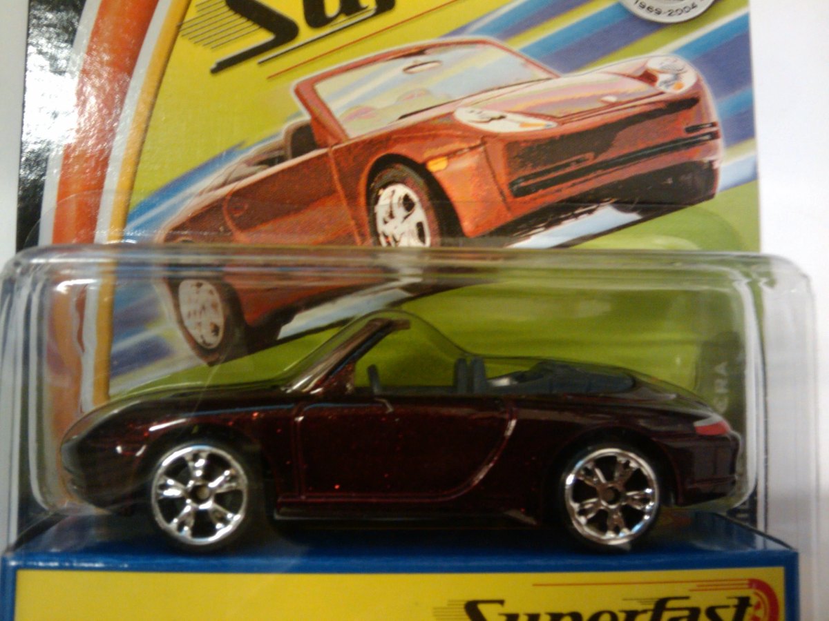 Hot Wheels Porsche 911 Carrera Cabriolet