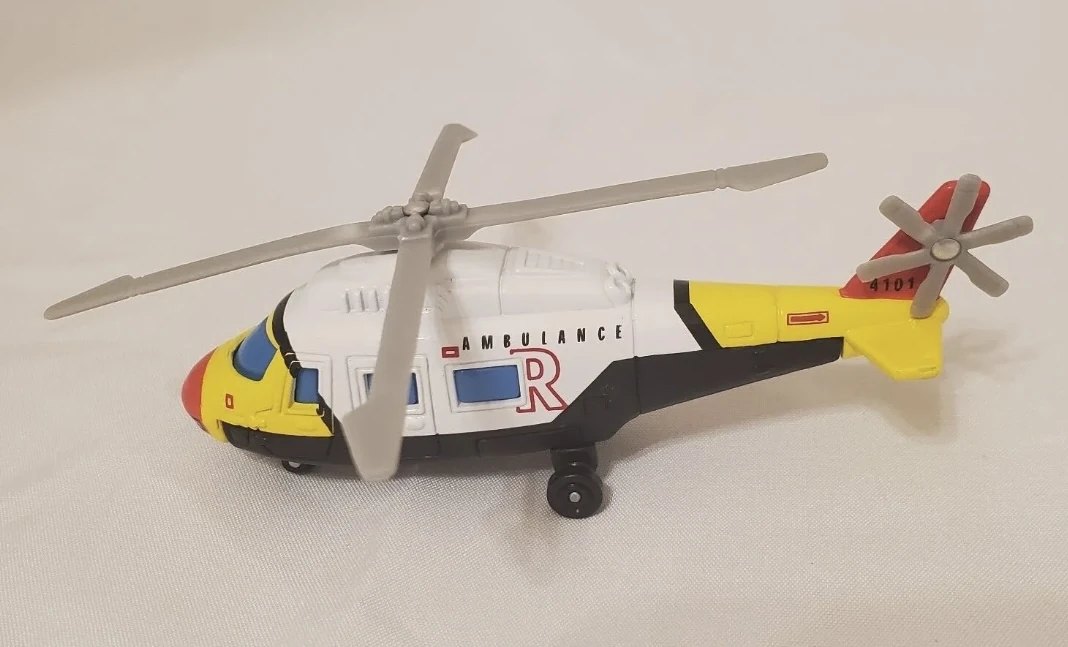 2002 Rescue Helicopter White: No package: Image 2