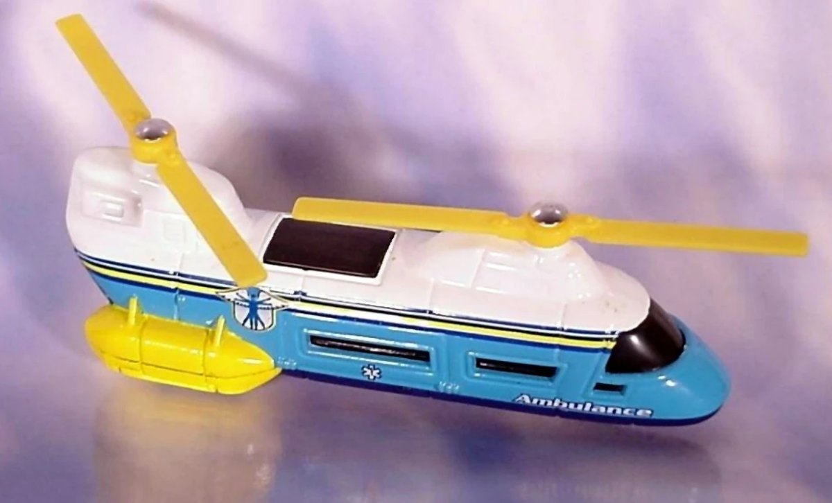 2002 Transport Helicopter Blue: No package: Image 2