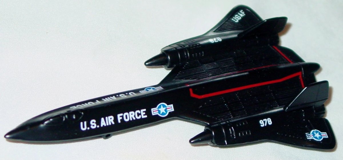 Hot Wheels Lockheed SR-71 Blackbird