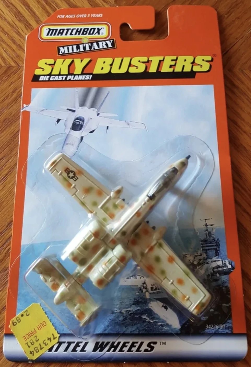 Hot Wheels Fairchild Republic A-10 Thunderbolt II