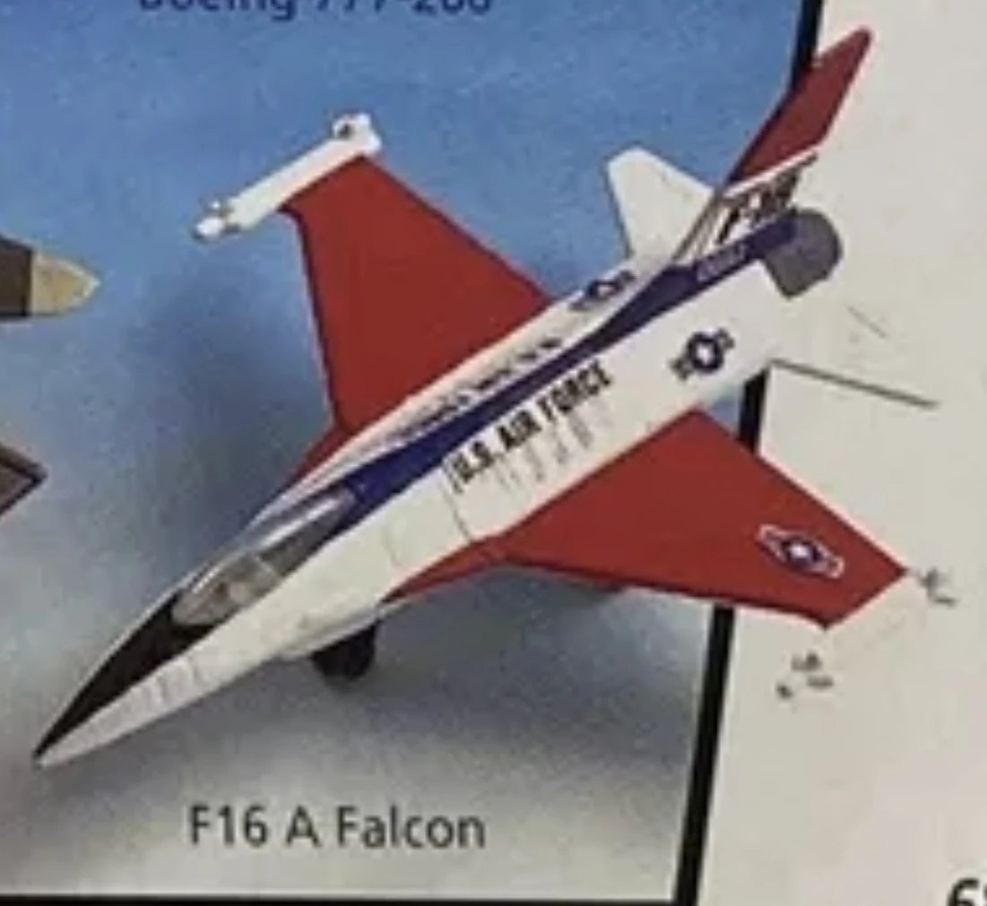 Hot Wheels F-16A