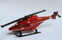 2000 Rescue Helicopter Yellow: No package: Image 2