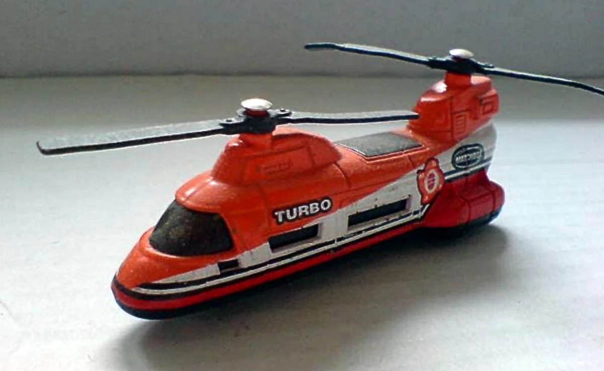 2003 Transport Helicopter Orange: No package: Image 2