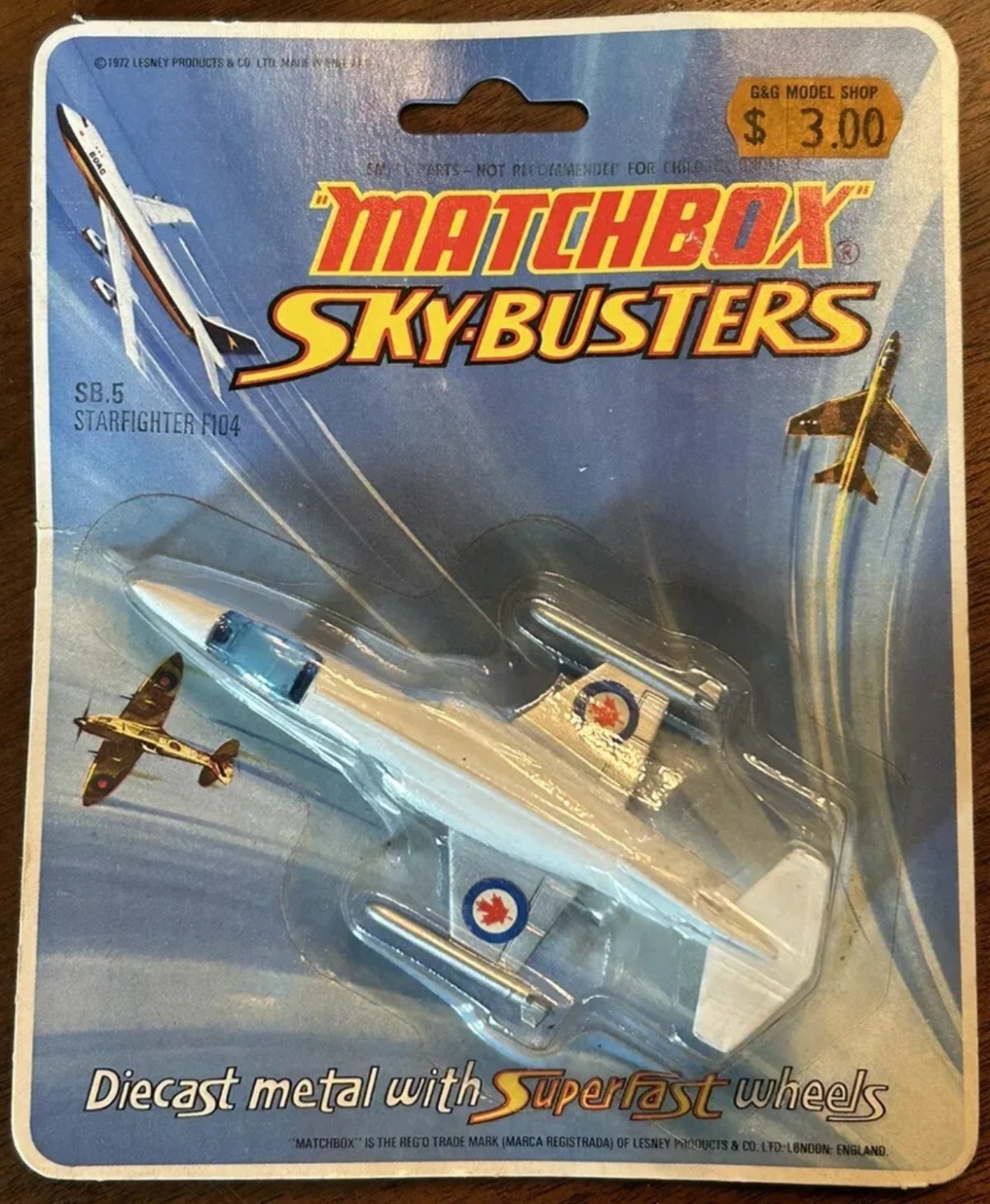 Hot Wheels Starfighter F-104