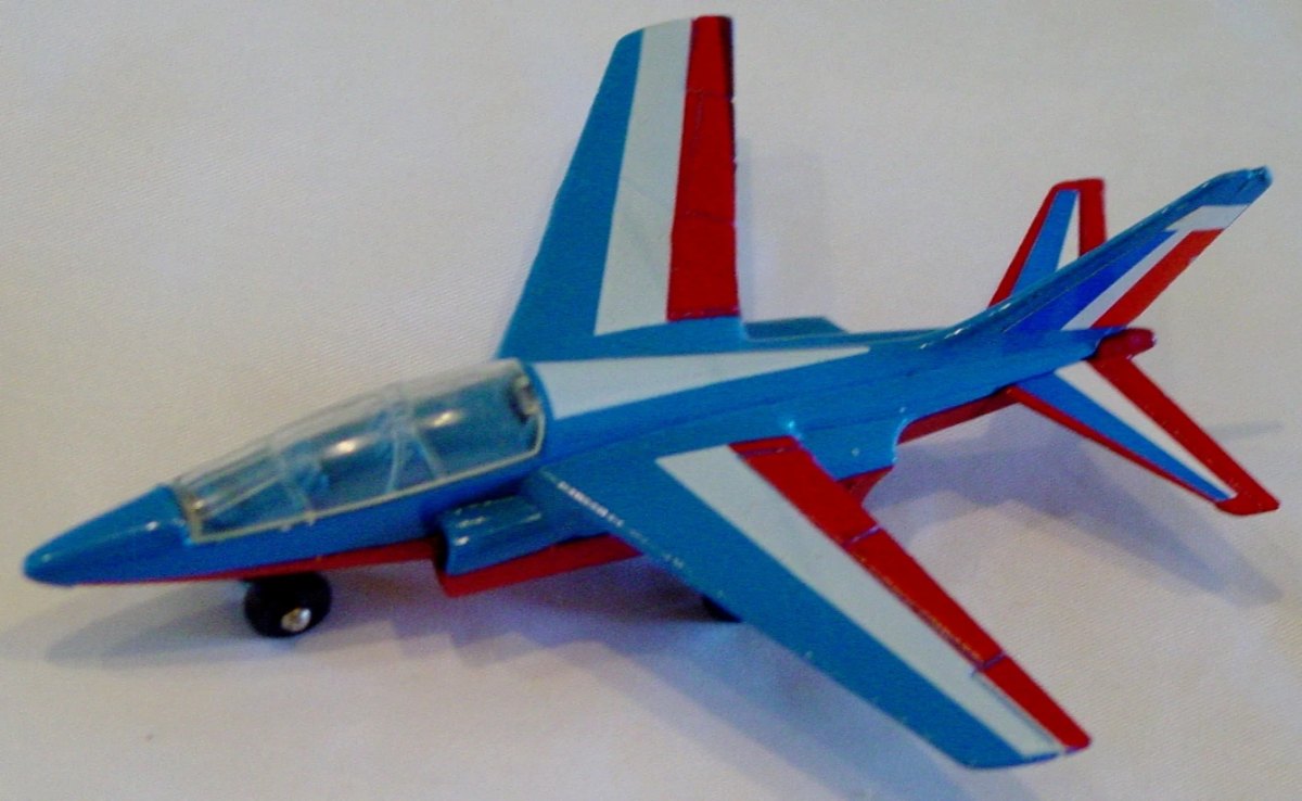 1982 Alpha Jet Blue: No package: Image 2