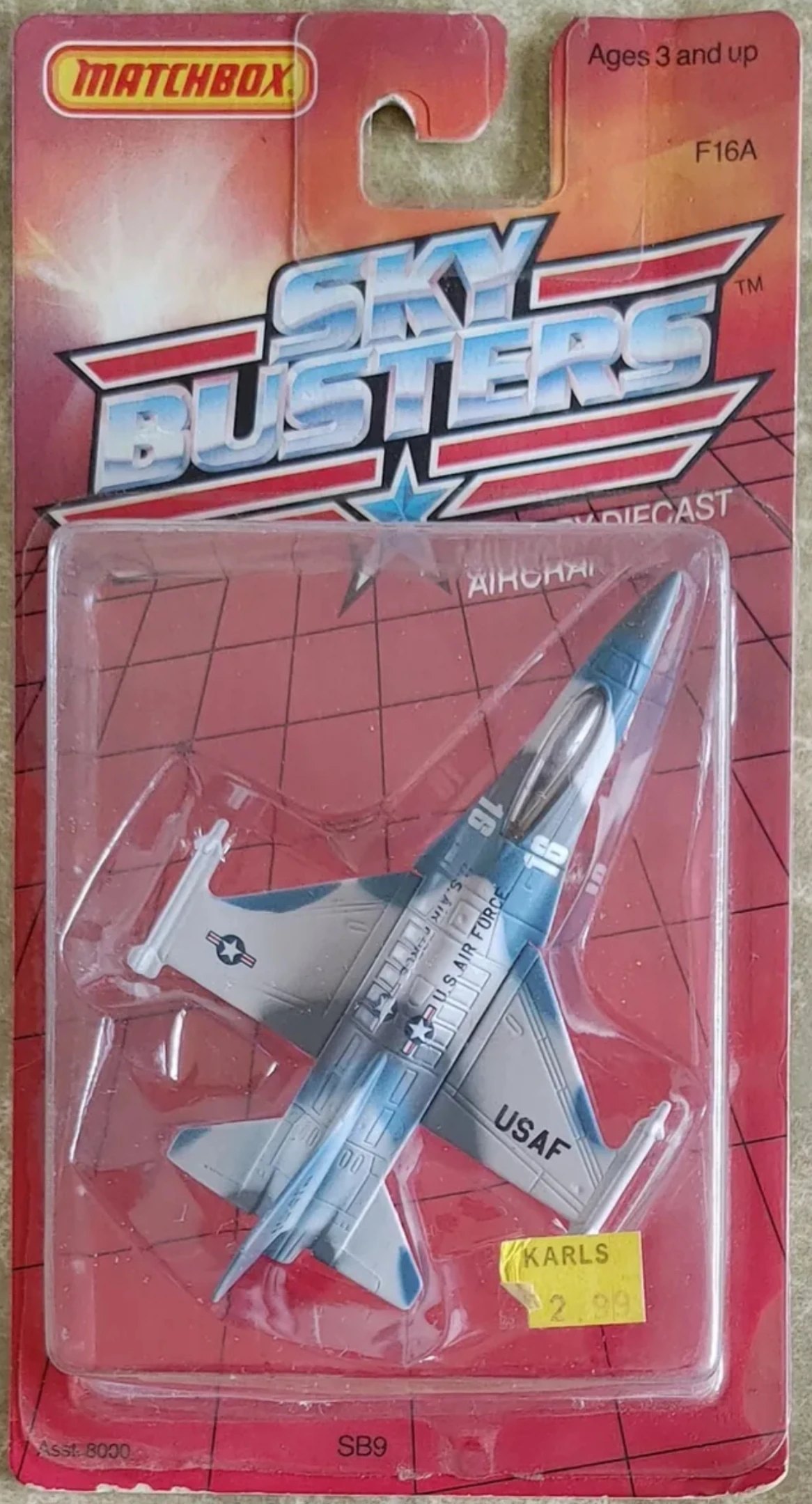 Hot Wheels F-16A