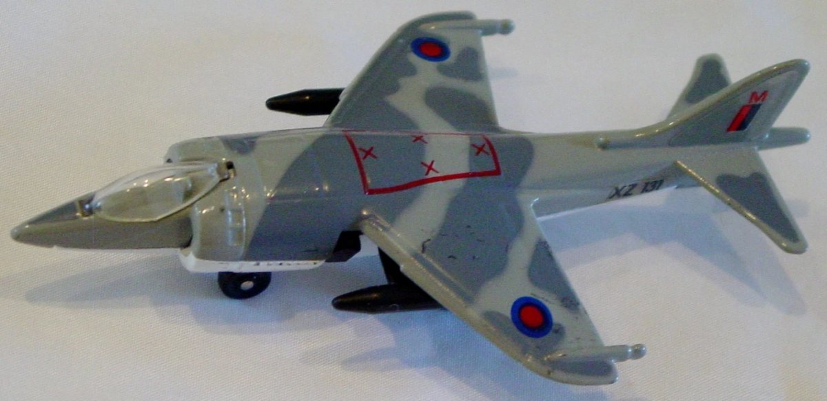 1989 Harrier Jet: No package: Image 2