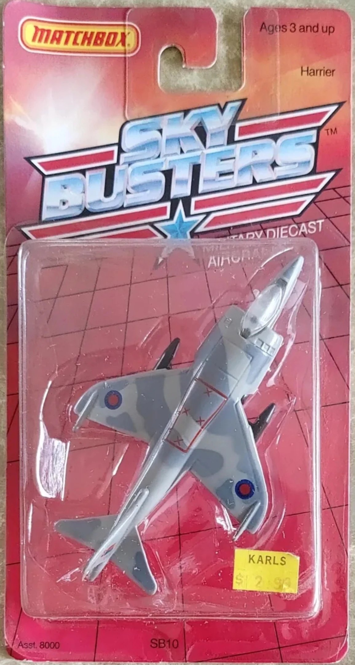 Hot Wheels Harrier Jet