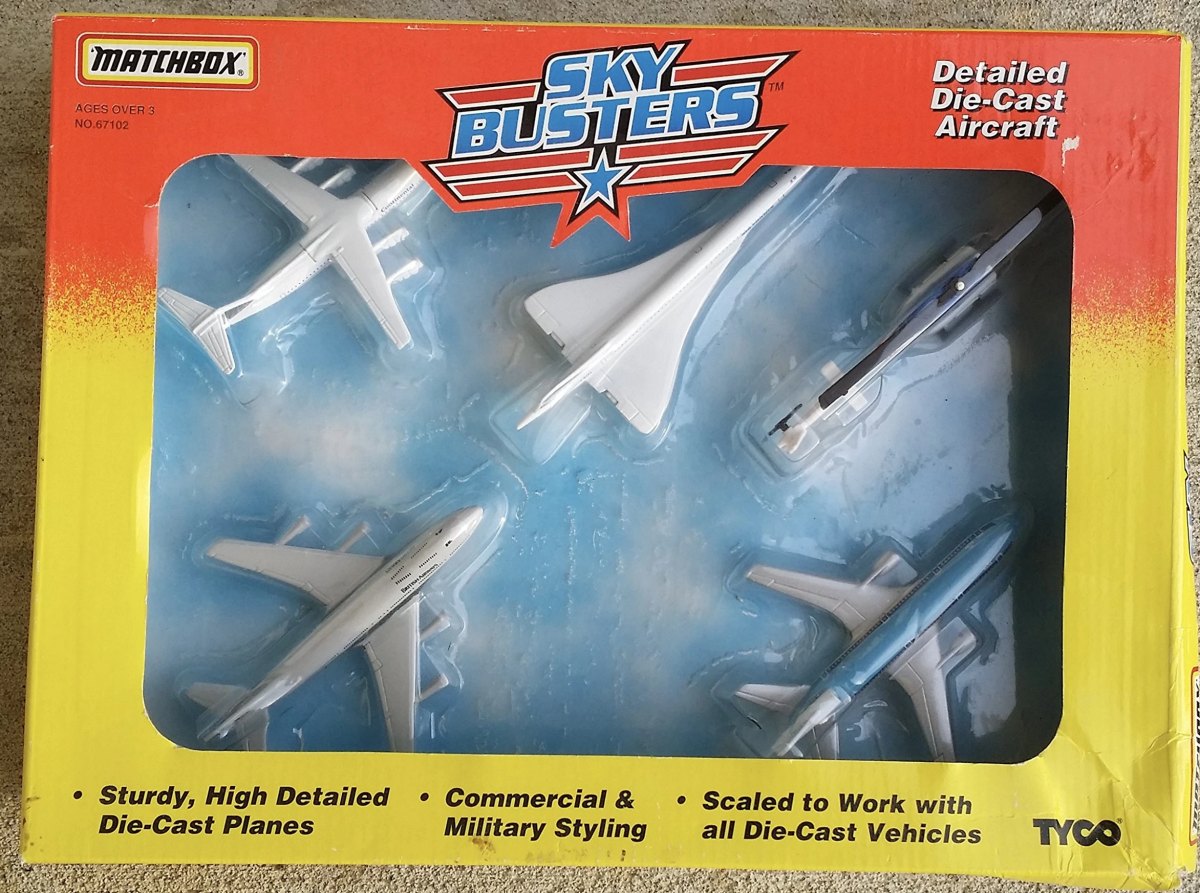 Hot Wheels Supersonic Airliner
