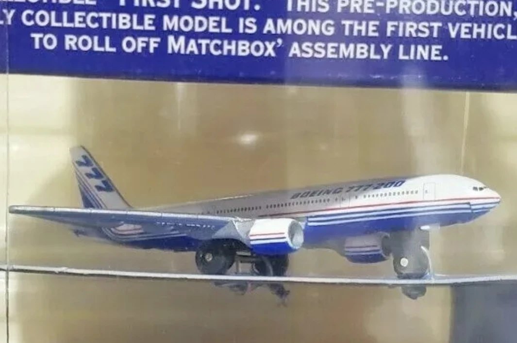 Hot Wheels Boeing 777-200