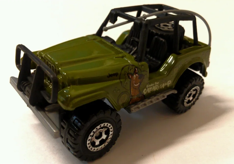 Hot Wheels Scoody Doo Jeep 4x4