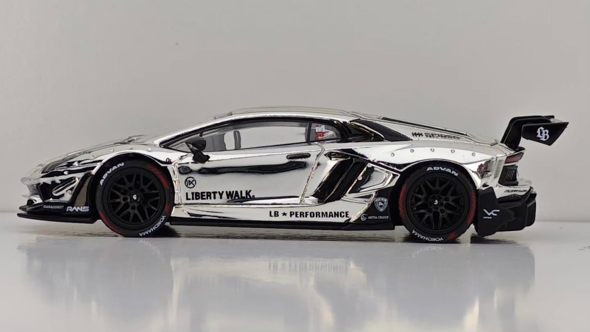 2025 LB★WORKS Lamborghini Aventador Limited Edition Silver: Image 4