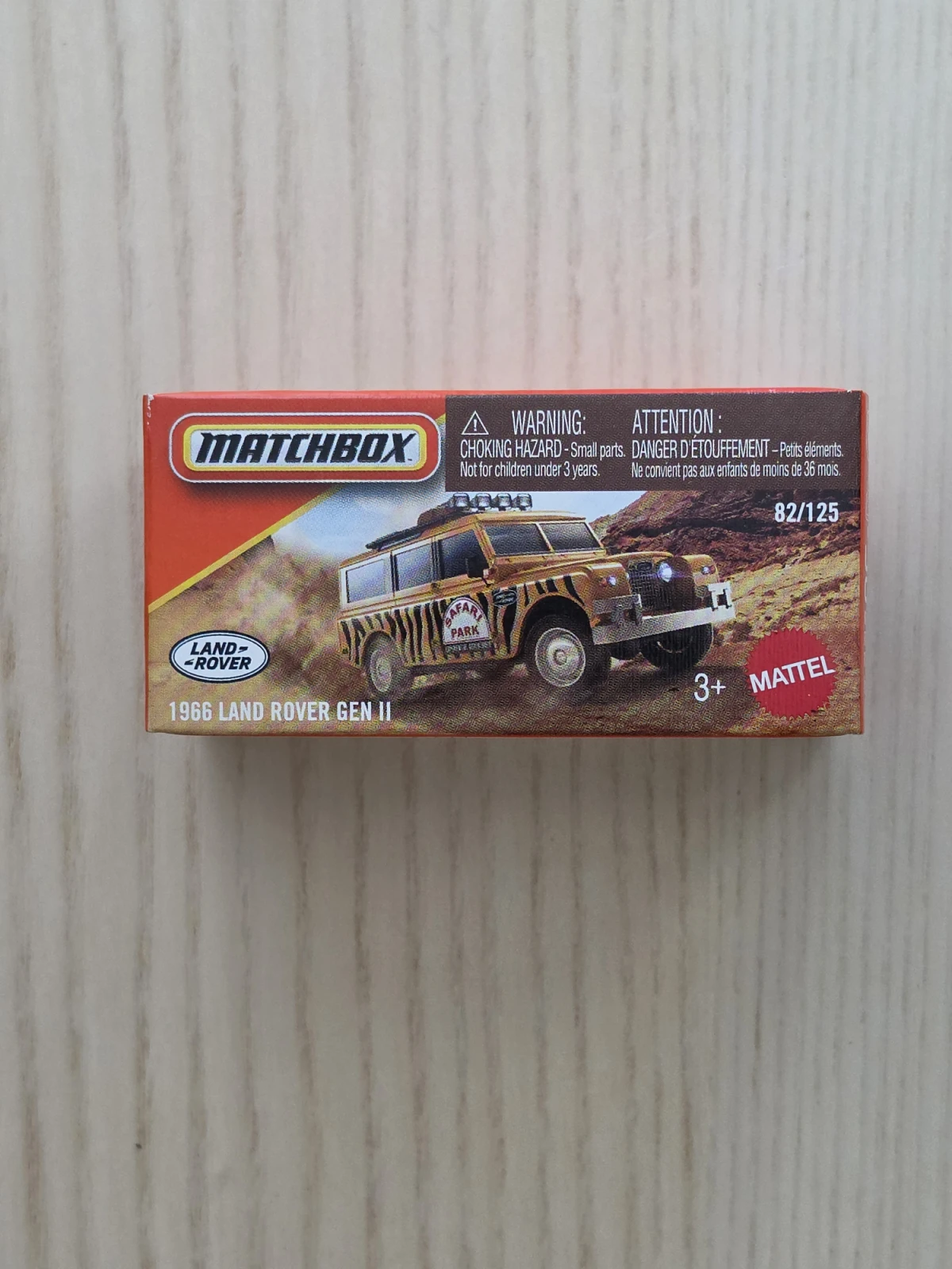 2026 1966 Land Rover Gen II Orange: Box: Image 3